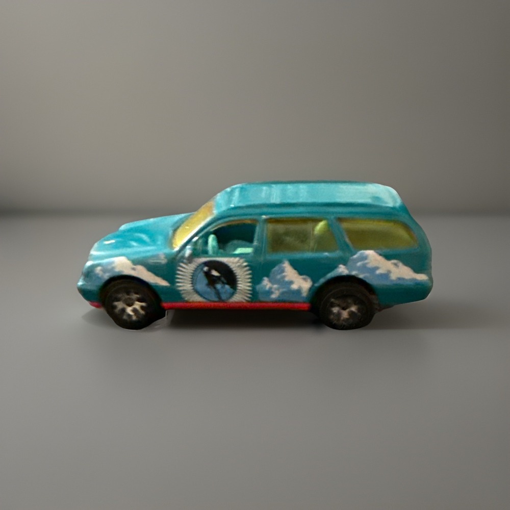Matchbox Mercedes Benz E 430 Wagon * Blue * 2002 * 1:64 * China